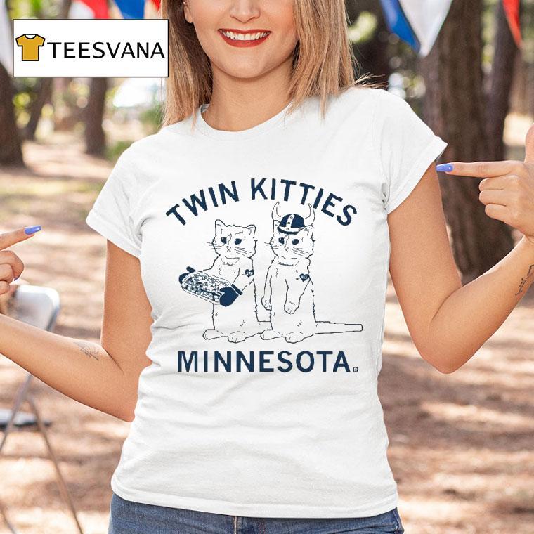 Twin Kitties Minnesota Cats Shirt