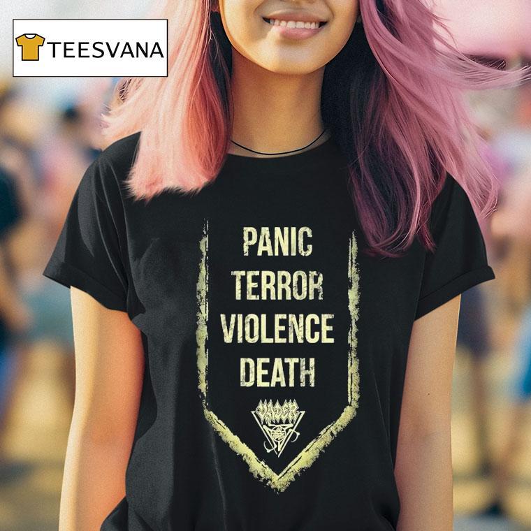 Vader Panic Terror Violence Death Shirt