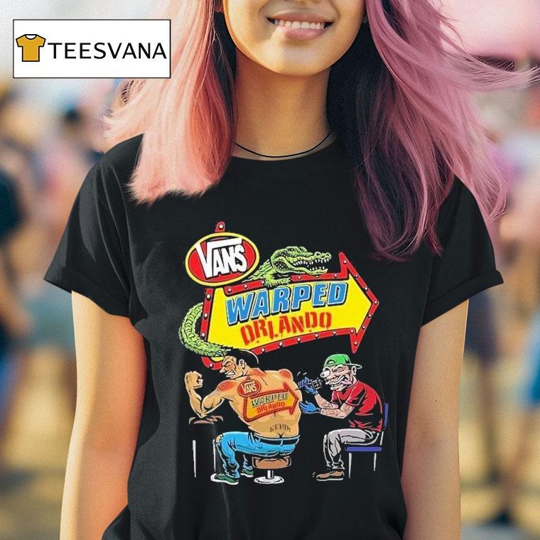 Vans Warped Tour On 2025 November 15th And 16th In Orlando Fl At Camping World Stadium Shirt