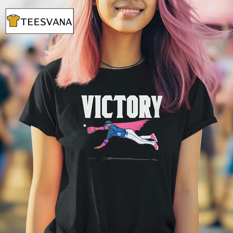 Victory Victor Robles Superhero Seattle Mariners Baseball Shirt