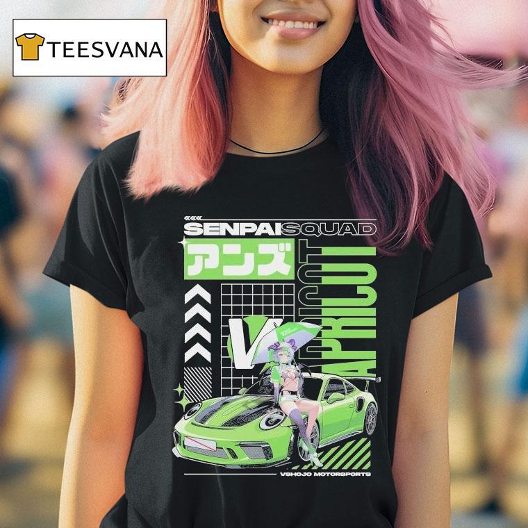 Vshojo X Senpai Squad Apricot Waifu Shirt