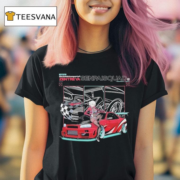Vshojo X Senpai Squad Zentreya Shirt