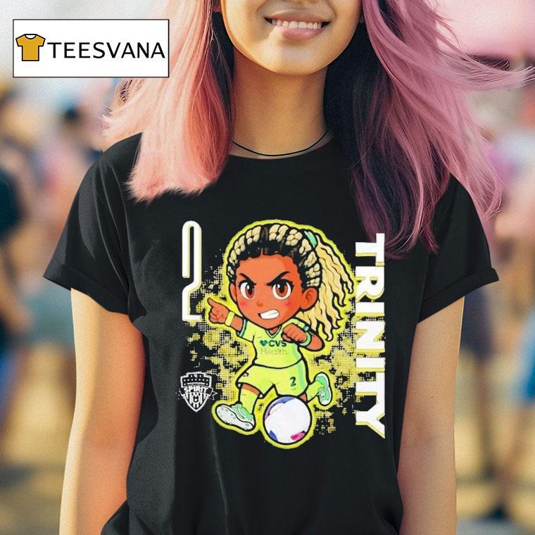 Washington Spirit 2 Trinity Rodman Chibi Shirt