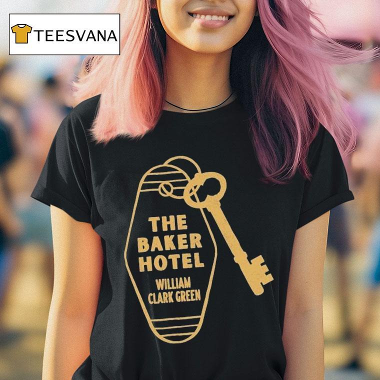 William Clark Green The Baker Hotel Skeleton Key Tour Shirt