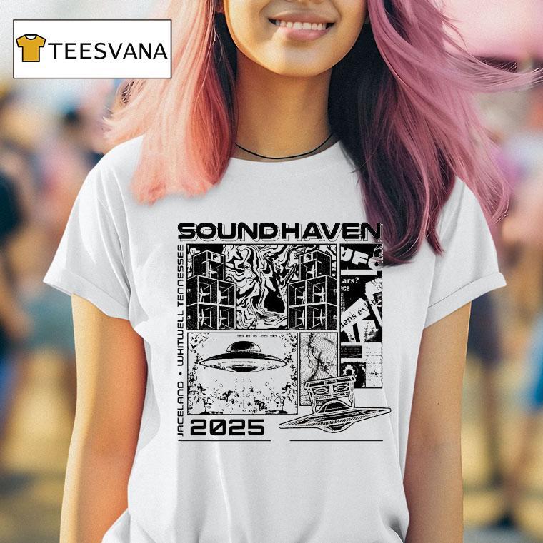 Wobble Factory Sound Haven 2025 Ufo Shirt