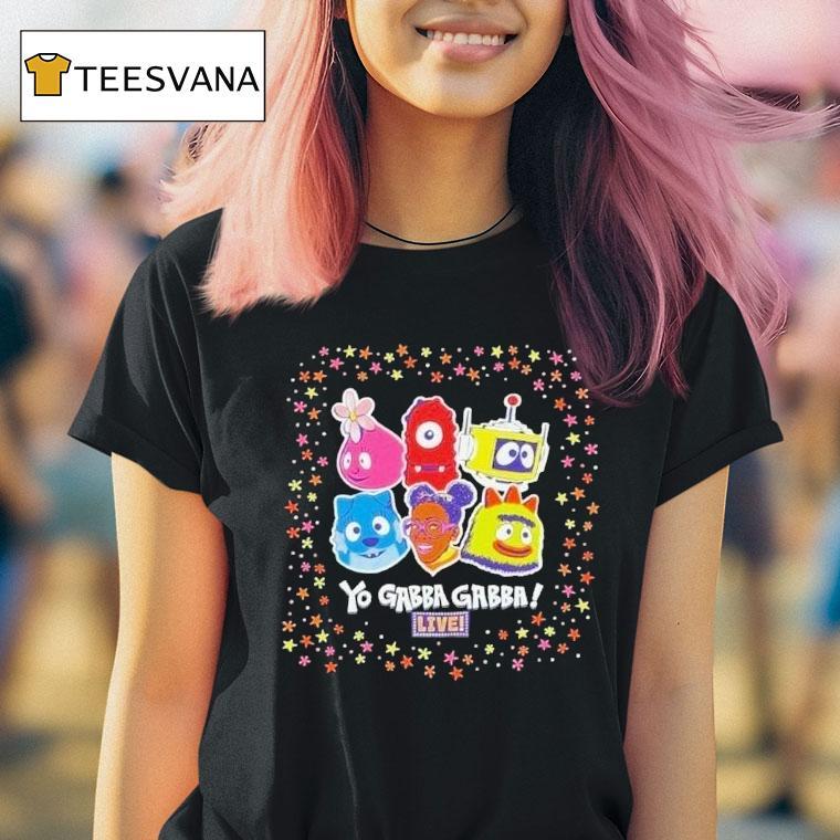 Yo Gabba Gabba Live! Tour 2025 Shirt