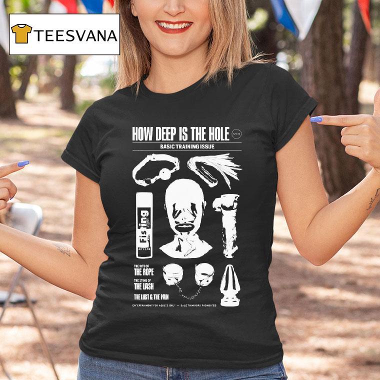 Actors How Deep Is The Hole Basic Training Issue Shirt