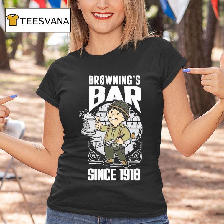 Administrative Results Browning's Bar Since 1918 Shirt