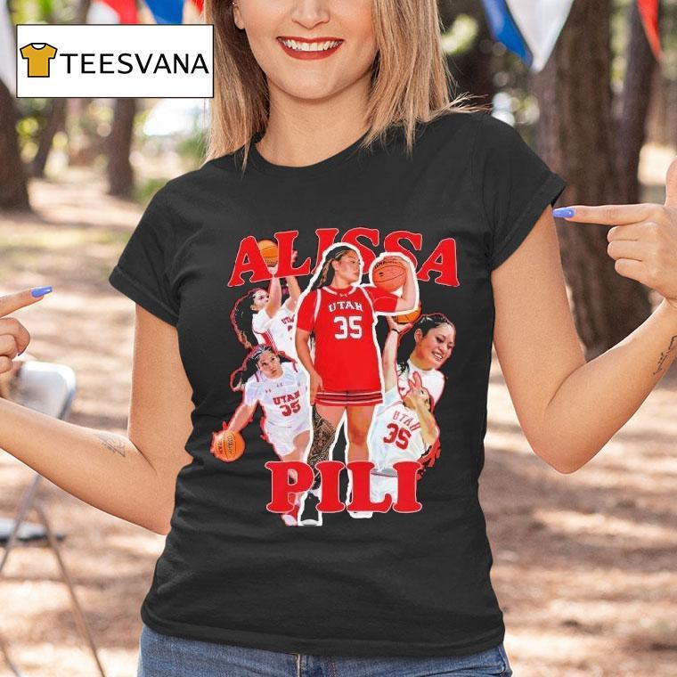 Alissa Pili Utah Utes Women's Basketball Shirt
