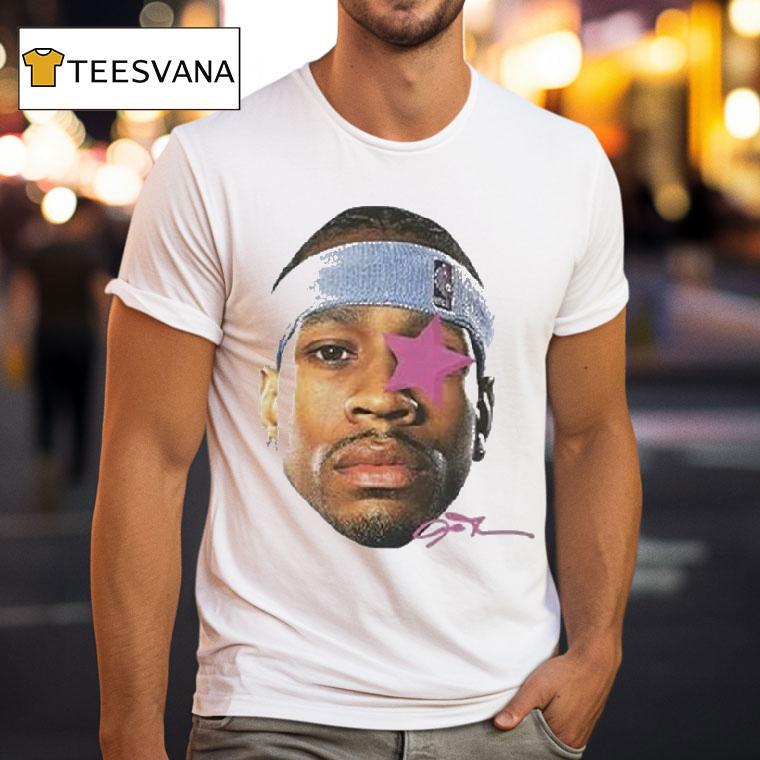 Allen Iverson Big Head Star Signature Shirt