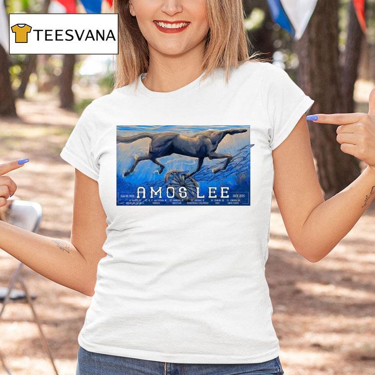Amos Lee 2025 Tour Eu + Uk Horse Shirt