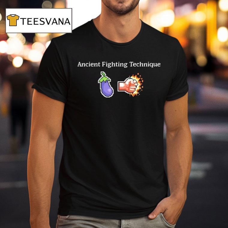 Ancient Fighting Technique Pixel Shirt