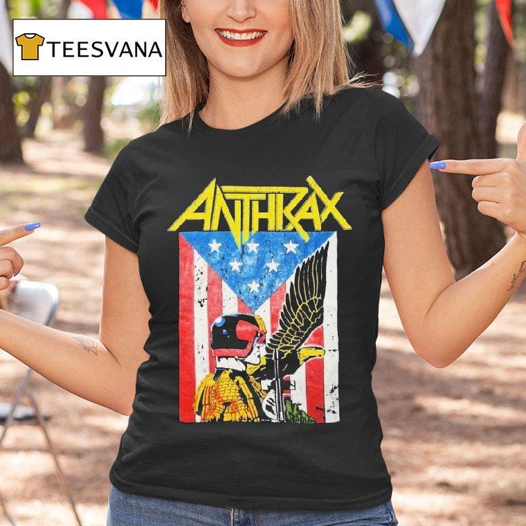 Anthrax Dredd Eagle Shirt