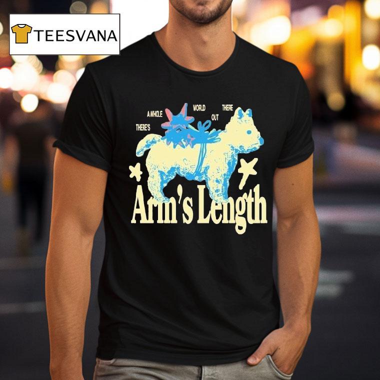 Arm's Length There's A Whole World Out There Terrier Shirt