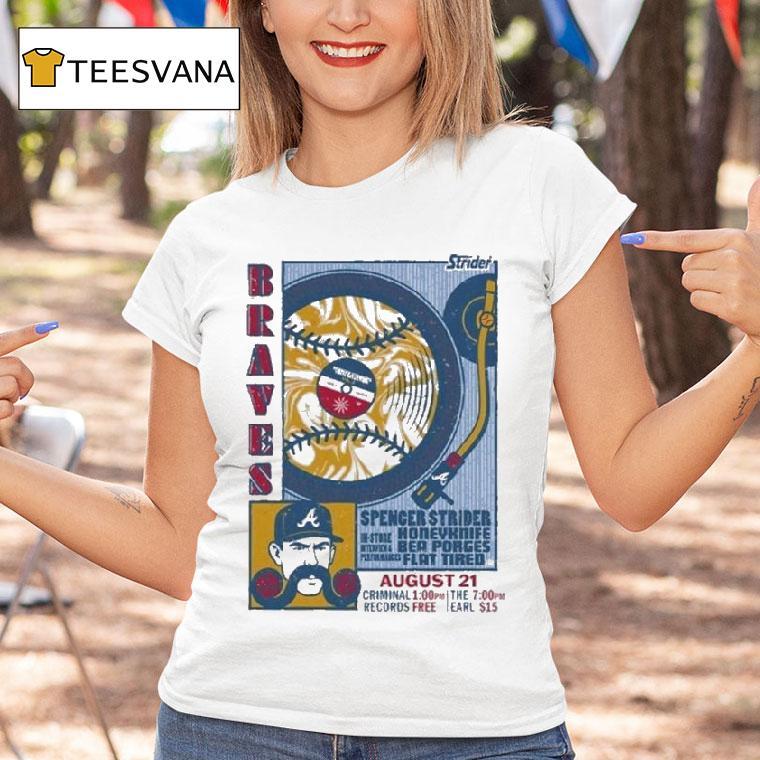 Atlanta Braves Spencer Strider Honeyknife Aug 21 2025 Shirt