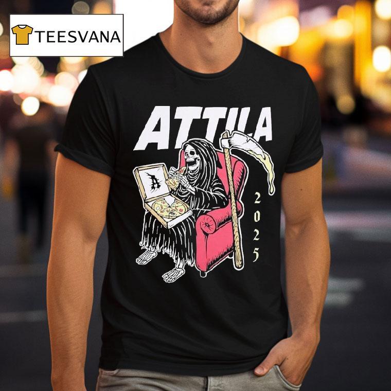 Attila Pizza Grim Reaper Sofa 2025 Shirt