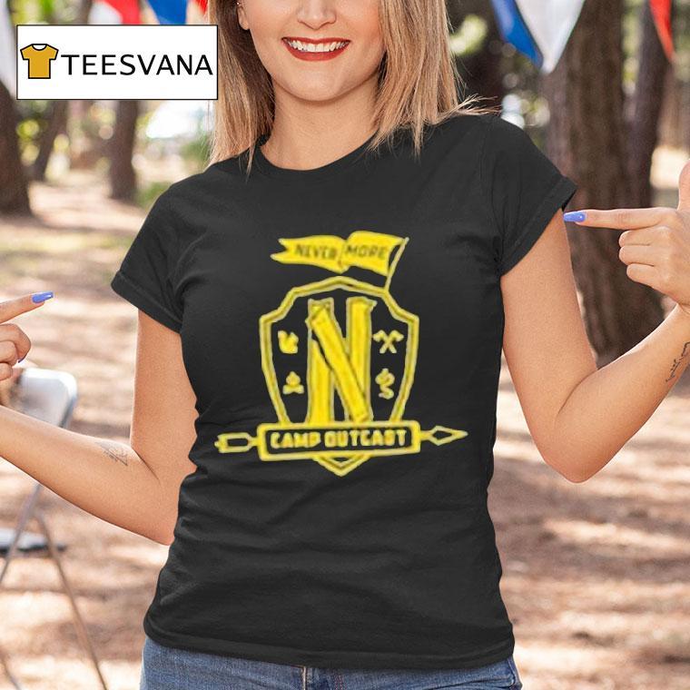 Barry Dort Wednesday Season 2 Nevermore Camp Outcast Shirt