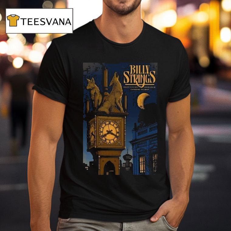 Billy Strings Commodore Ballroom In Vancouver Bc Aug 19 2025 Shirt
