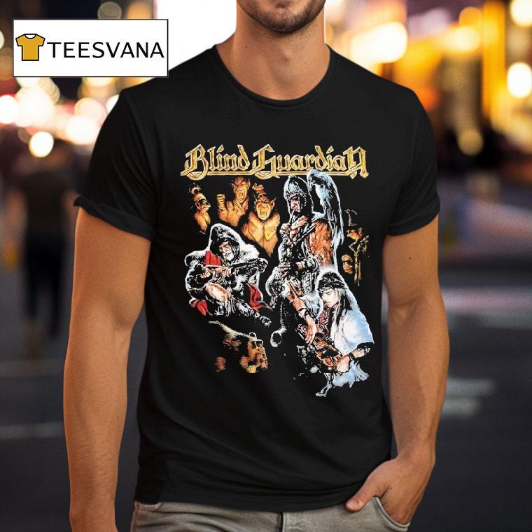 Blind Guardian Tales Somewhere Collage Shirt