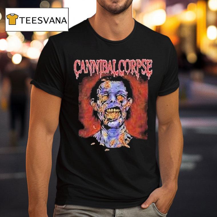 Cannibal Corpse Skull Full Of Maggots Shirt