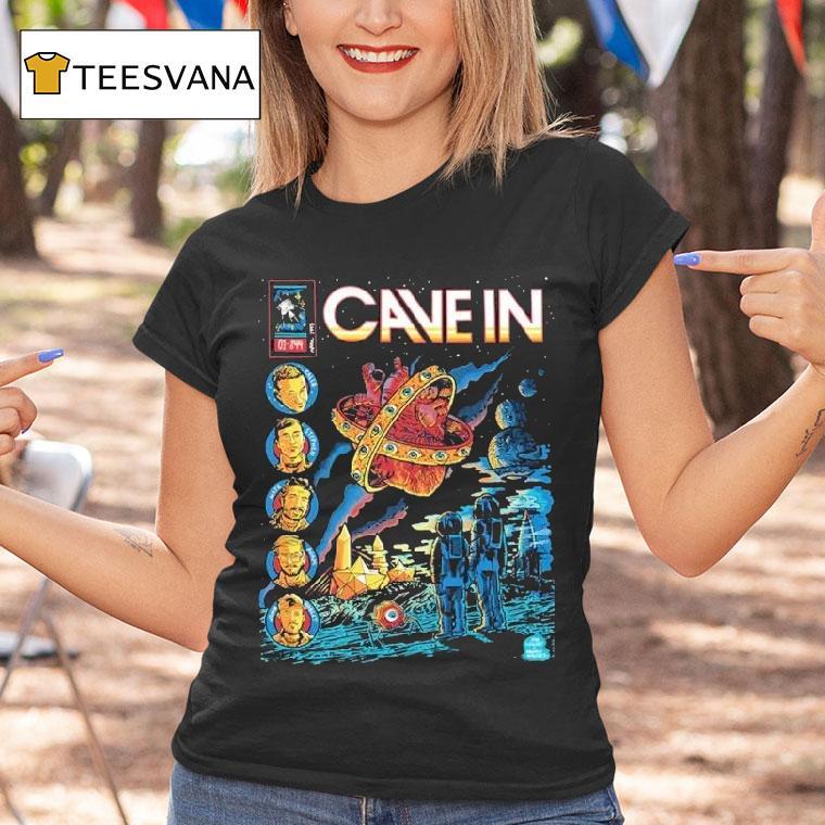 Cave In Beyond The Pendulum By Kristin And Brian Walsby Shirt