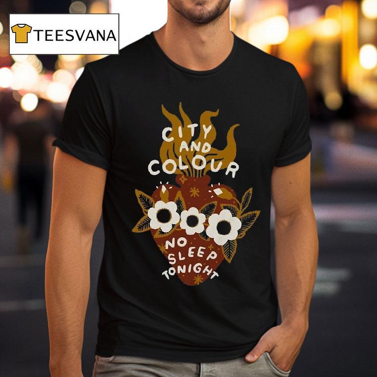 City And Colour No Sleep Tonight Delaware Shirt
