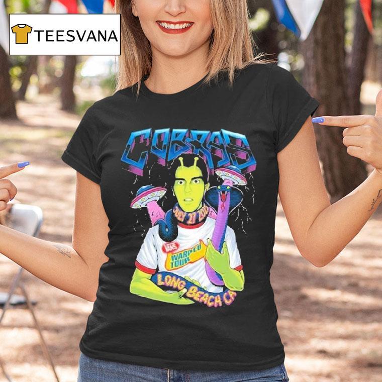 Cobra Starship Warped Tour 2025 Long Beach Ufo Shirt