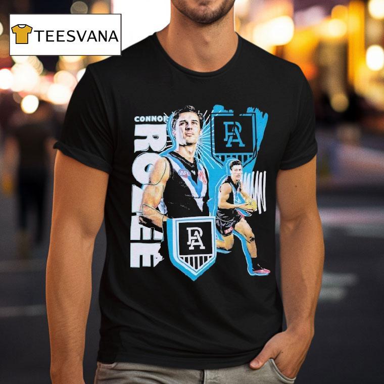 Connor Rozee Port Adelaide Fc Shirt