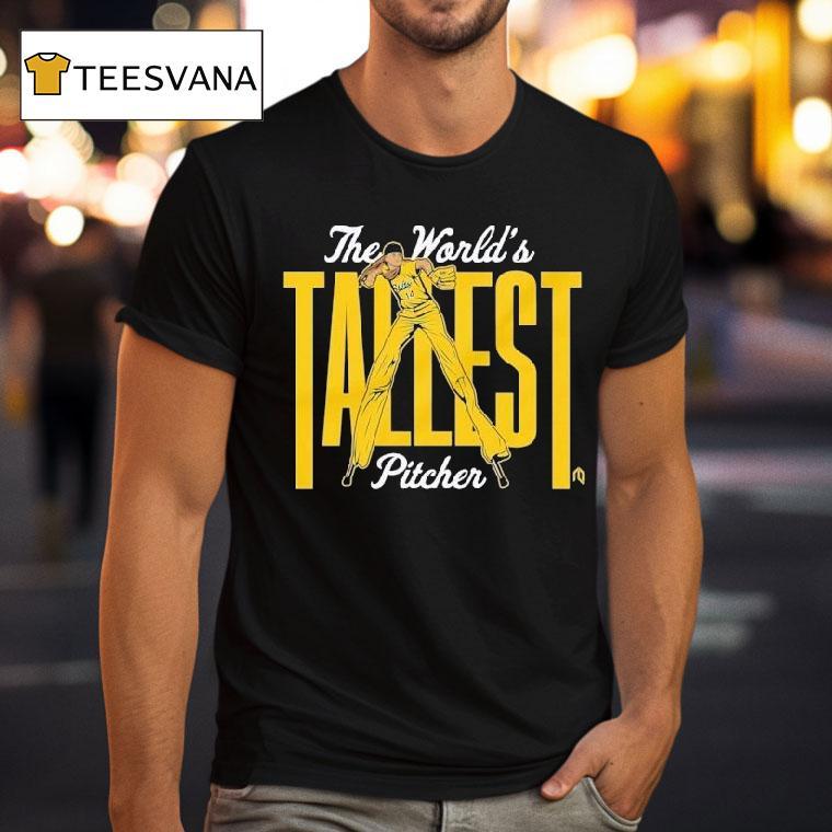 Dakota Albritton The World's Tallest Pitcher Savannah Bananas Shirt