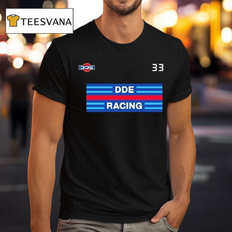 Dde Racing Garage Stripes And Speed 33 Shirt