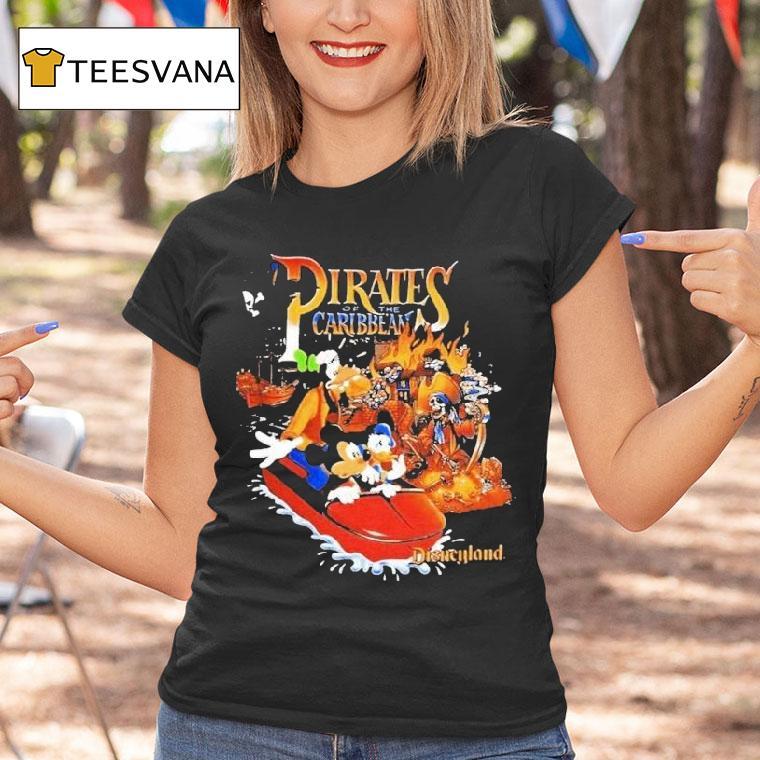 Disneyland And Universal Pirates Of The Caribbean Shirt