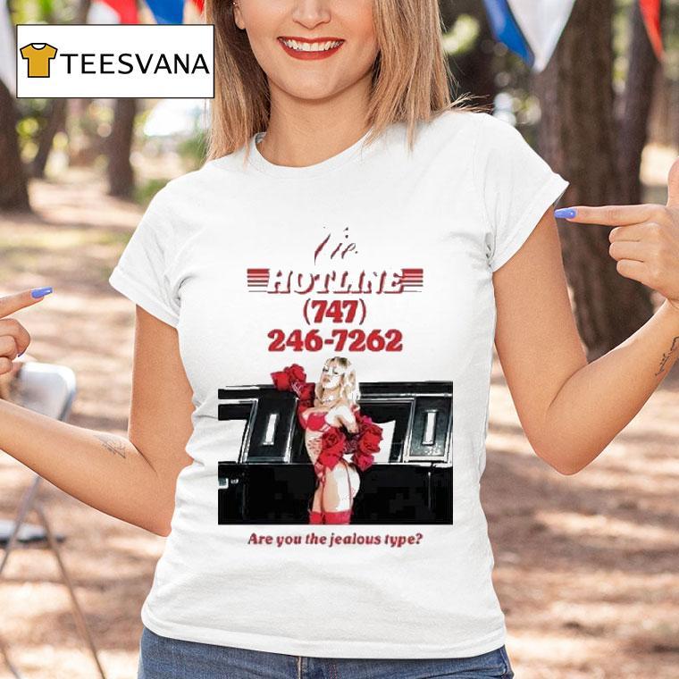 Doja Cat Vie Hotline Are You The Jealous Type Release On August 2025 Shirt