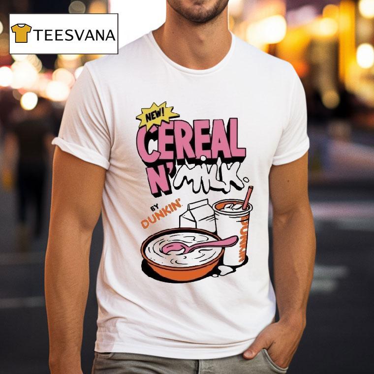 Dunkin Cereal N' Milk Shirt