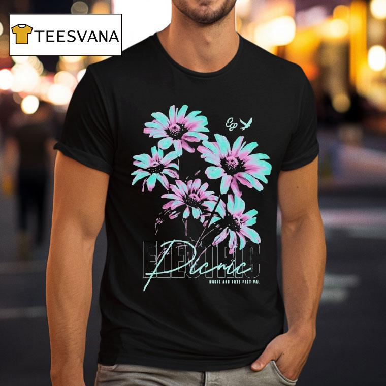 Electric Picnic Music And Arts Festival Flowers Shirt