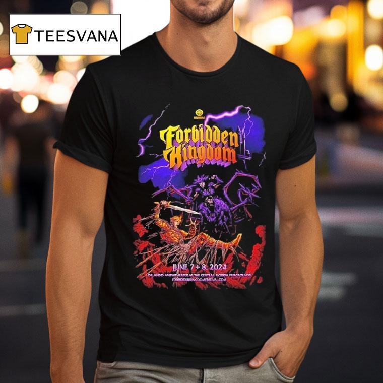Forbidden Kingdom Spider Zone Orlando Shirt