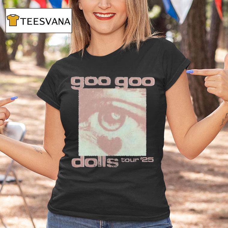 Goo Goo Dolls Eye Dateback Faded Tour 2025 Shirt
