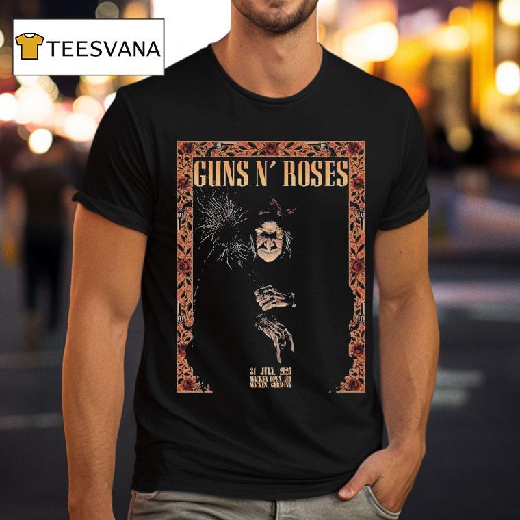 Guns N Roses Wacken Germany 2025 At Wacken Open Air On July 31 2025 Shirt