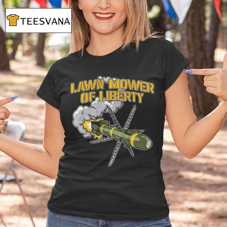 Habitual Linecrosser Lawn Mower Of Liberty Shirt