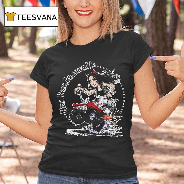 Heather Lynn Hell Year Brother Hot Rod Shirt