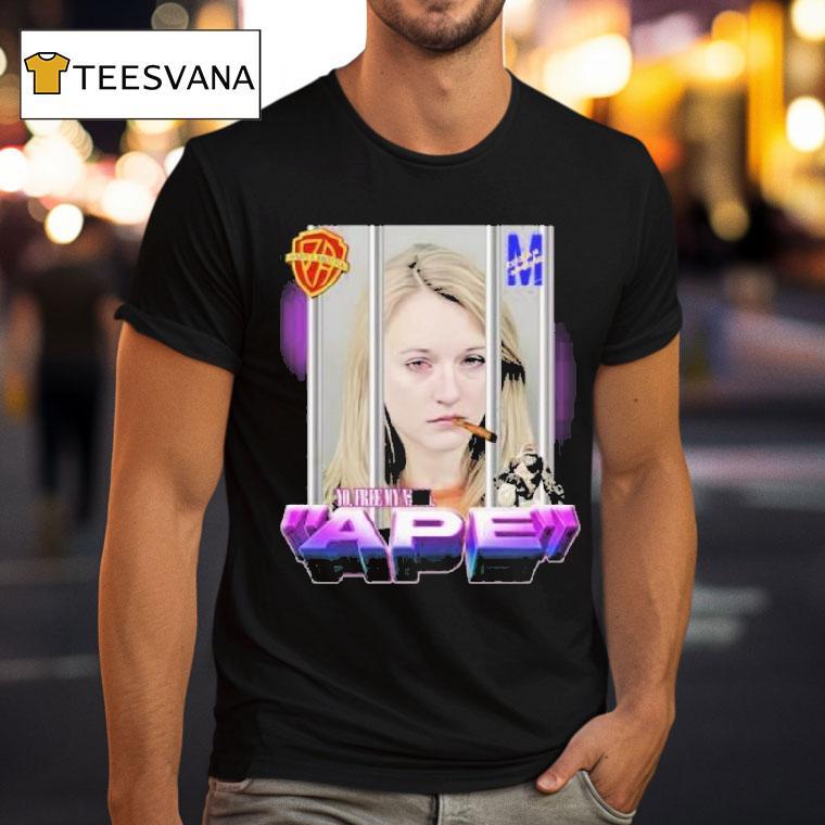 Jail Princess April Imholte Ape Shirt