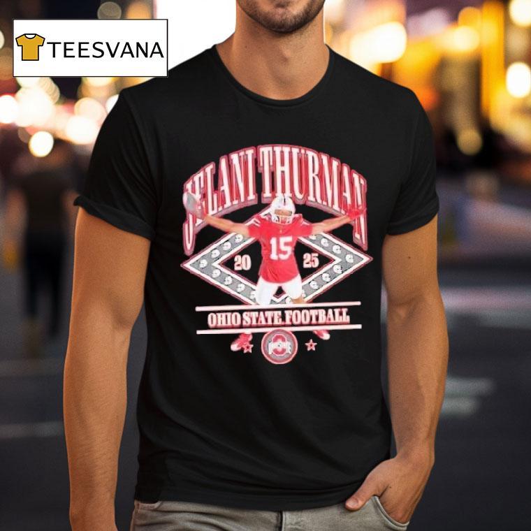 Jelani Thurman Celebration Ohio State Buckeyes 2025 Shirt