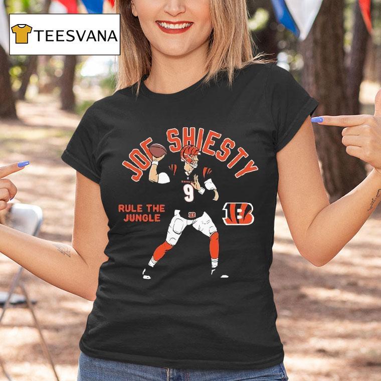 Joe Burrow Cincinnati Bengals Player Rule The Jungle Joe Shiesty Shirt