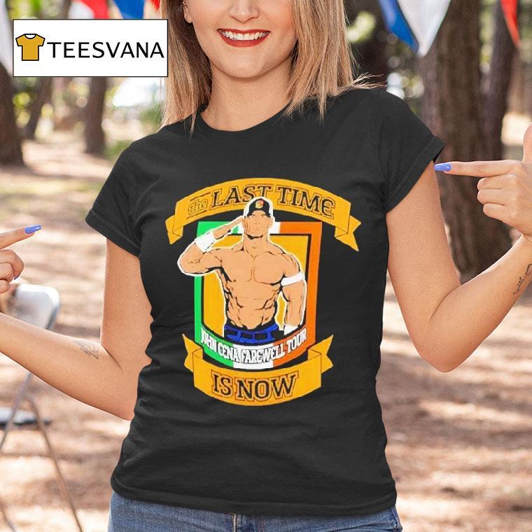 John Cena Farewell Tour 2025 The Last Time Is Now Dublin Shirt