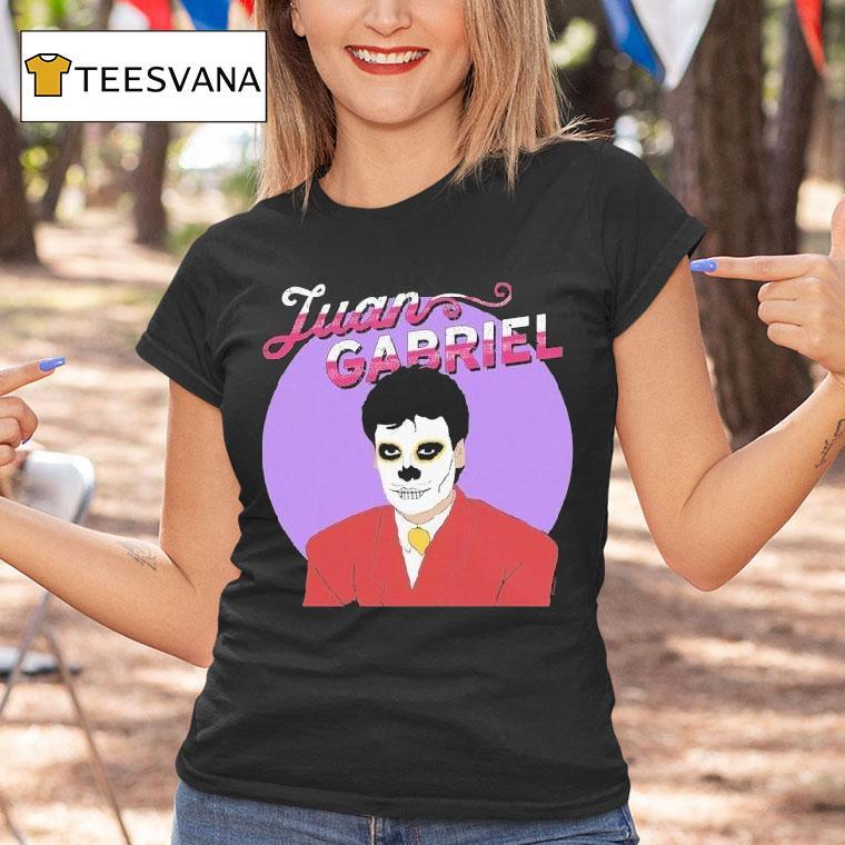 Juan Gabriel Dia De Muertos Portrait Shirt