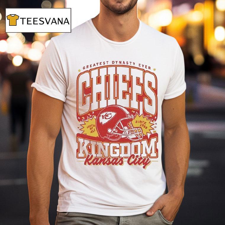 Kansas City Chiefs Kings Greatest Dynasty Ever Loved By All Since 1959 Shirt