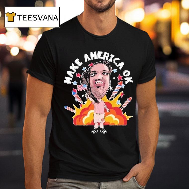 Leigh Mcnasty Make America Ok Shirt