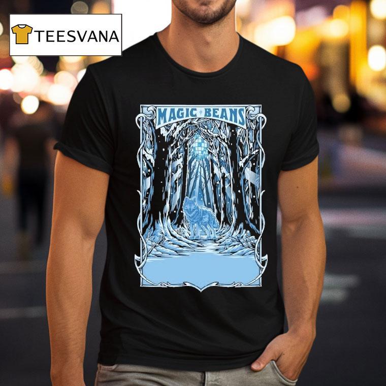 Magic Beans Winter Wolf Spirit Shirt