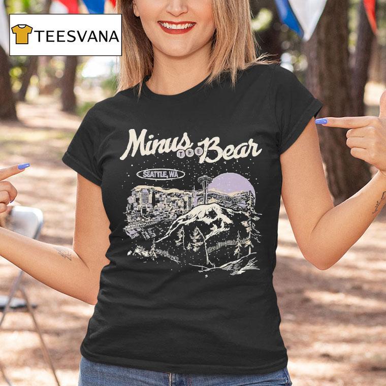 Minus The Bear Hooray Seattle Wa Shirt