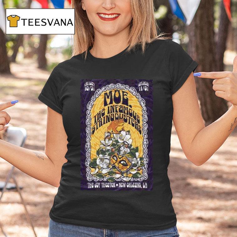 Moe The Joy Theater New Orleans, La Live Oct 31-nov 1 2025 Shirt