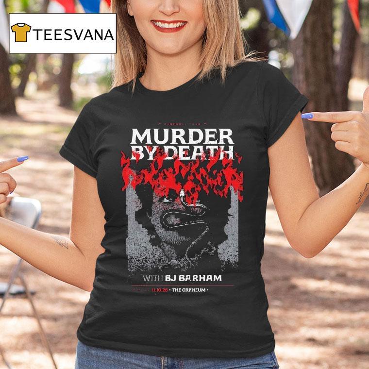 Murder By Death 11-10-2025 Tampa Fl The Orpheum Shirt